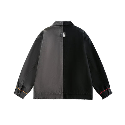 Chaqueta Primavera Hombre Graffiti Multicolor Corte Relajado - Image 3
