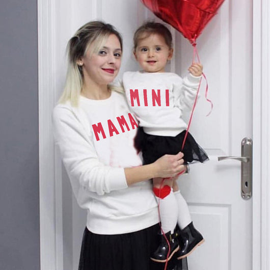 Sudadera Familiar a Juego con Estampado de Letras Otoño - Image 9