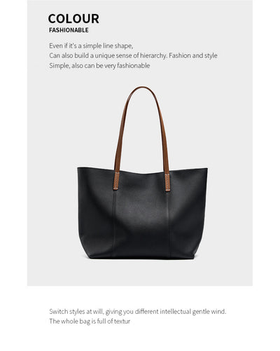 Bolso Tote de Cuero Genuino Hecho a Mano - Bolsa Portátil para Mujer - Image 21
