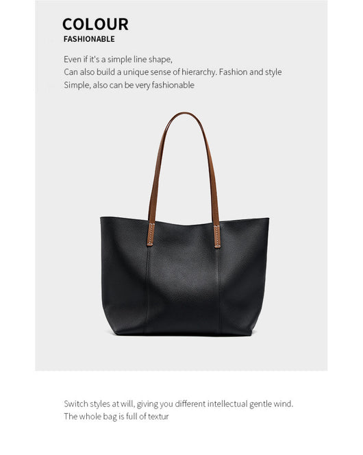Bolso Tote de Cuero Genuino Hecho a Mano - Bolsa Portátil para Mujer - Image 21
