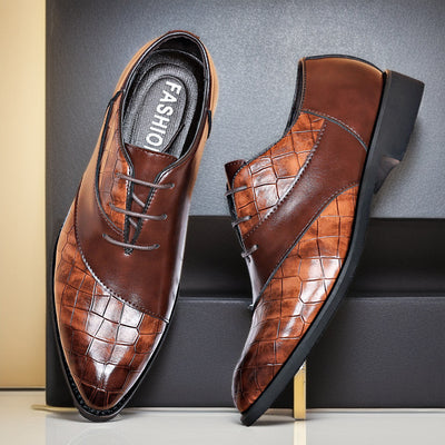 Zapatos de Cuero Formal para Hombre - Elegancia y Comodidad - Image 10