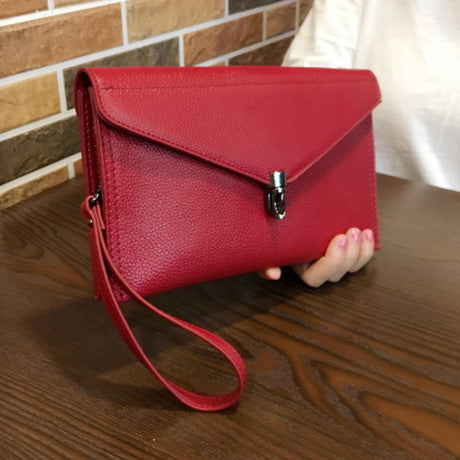 Bolsa Mensajera de Cuero Genuino Flor de Piel para Mujer - Image 5