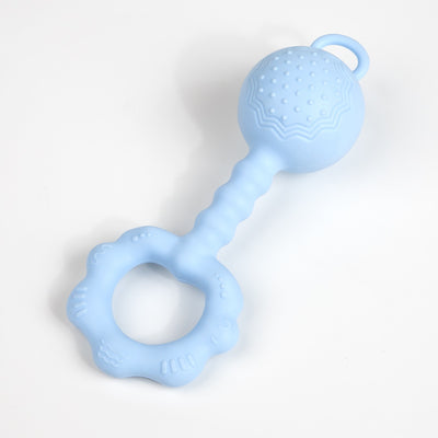 Sonajero Mordedor de Silicona con Sonido - Juguete Sensorial para Bebés - Image 12