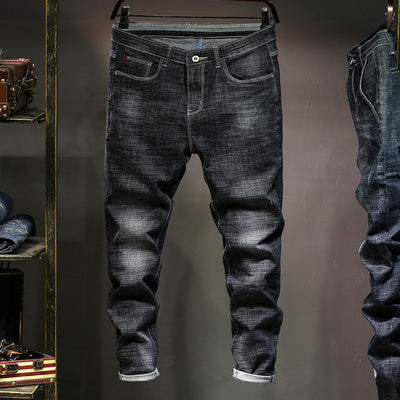 Pantalones Casuales Slim Fit Coreanos con Stretch para Hombre - Image 12