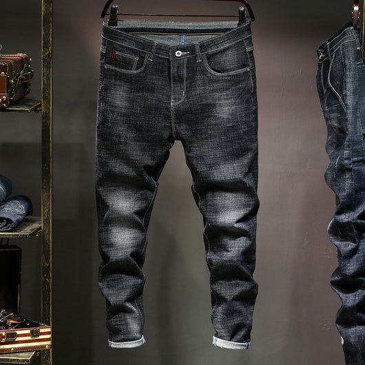 Pantalones Casuales Slim Fit Coreanos con Stretch para Hombre - Image 12