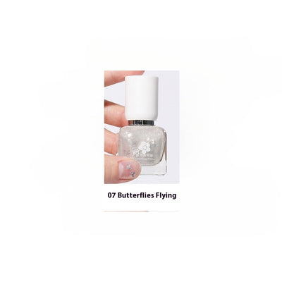 Esmalte de Uñas Blanco Secado Rápido a Base de Agua - Larga Duración sin Horno - Image 11