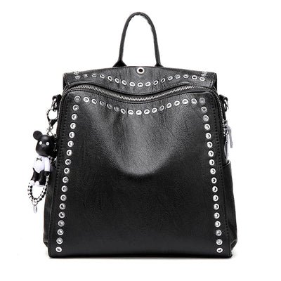 Bolso de Hombro Coreano para Mujer con Remaches - Diseño Moderno y Versátil - Image 4