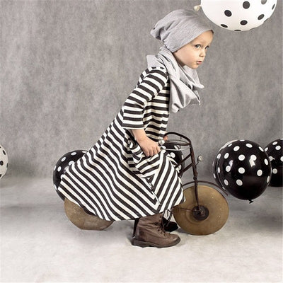 Vestidos a Juego Mamá e Hija con Rayas - Conjunto Familiar Coordinado - Image 12