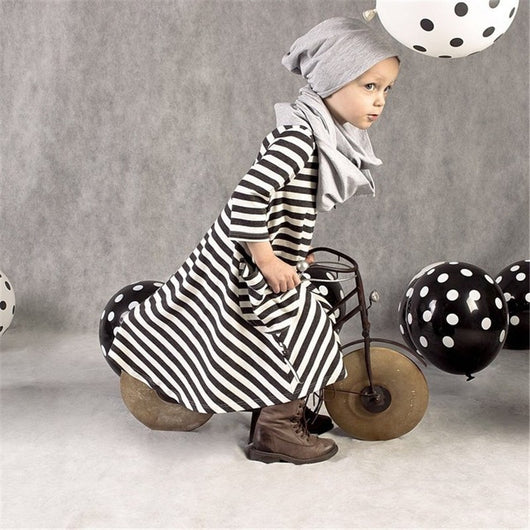 Vestidos a Juego Mamá e Hija con Rayas - Conjunto Familiar Coordinado - Image 12