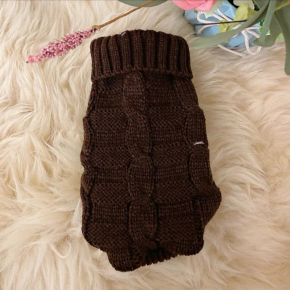 Suéter Tejido para Gatos Otoño Invierno - Diseño Adorable y Cómodo