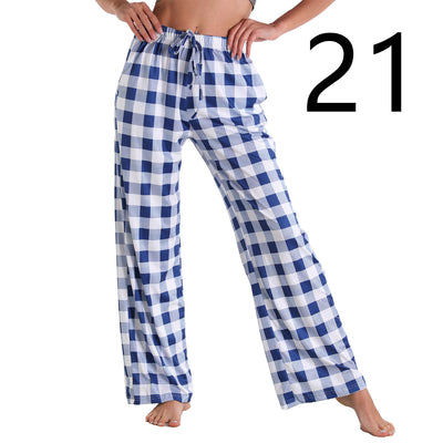 Pantalones Deportivos Casuales con Cintura Elástica y Bolsillos para Mujer - Image 38