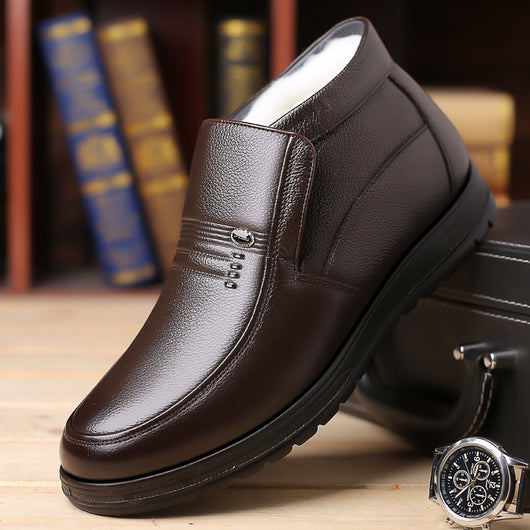 Botas Altas de Invierno para Hombre con Terciopelo - Image 10