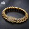 Pulsera Cubana para Hombre | Joyería Estilo Hip Hop de Acero