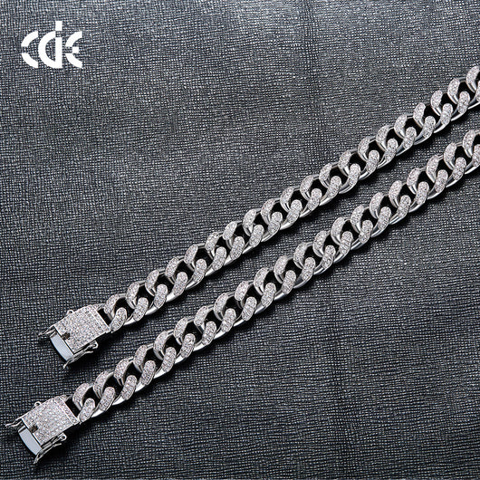 Pulsera Cubana para Hombre | Joyería Estilo Hip Hop de Acero - Image 3