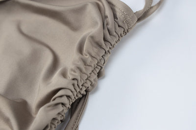 Conjunto Crop Top Asimétrico con Falda Fruncida Lateral - Image 24