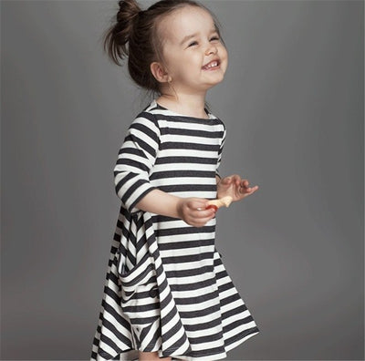 Vestidos a Juego Mamá e Hija con Rayas - Conjunto Familiar Coordinado - Image 13