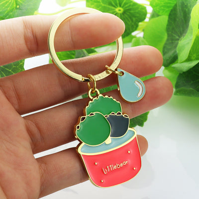 Llavero Suculenta Cactus Adorable para Mujer en Maceta - Image 13
