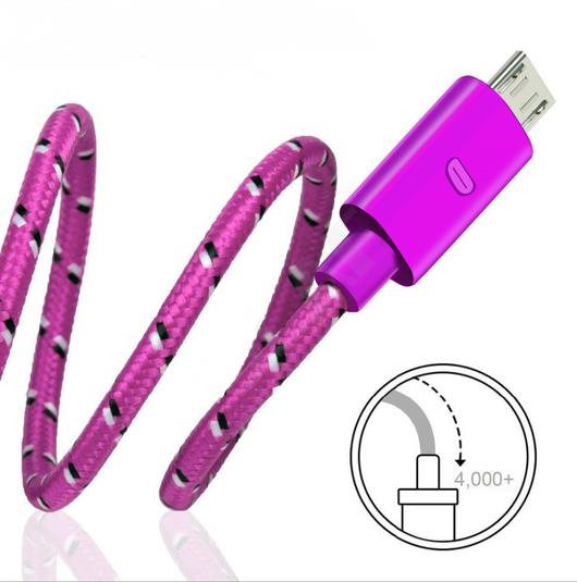 Cable de Datos Tejido de Nylon Premium - Image 2