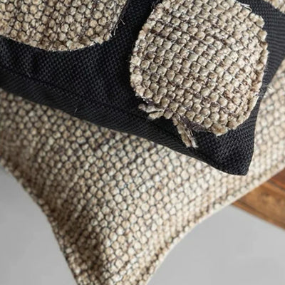 Funda de Cojín Marrón Khaki Lujo - Mezcla Lino Algodón para Sofá y Hogar - Image 13