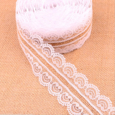 Rollo de Encaje de Lino Premium para Manualidades DIY, Bodas y Navidad - Image 5
