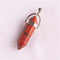 Natural Stone Hexagonal Prism Pendant 55