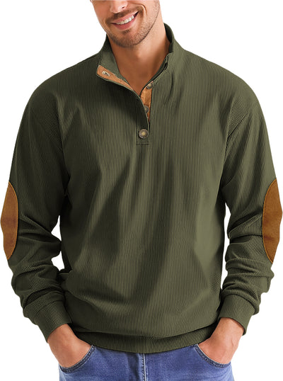 Suéter Casual de Cuello Alto para Hombre - Otoño e Invierno - Image 7