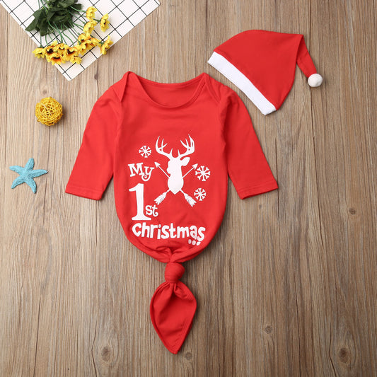 Saco de Dormir Térmico Diseño Cabeza de Reno Navideño