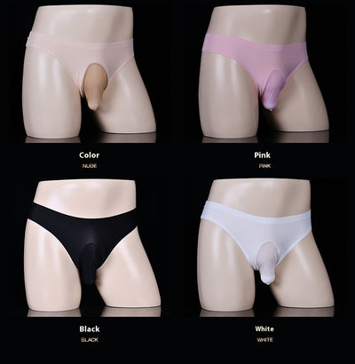 Calzoncillos Tipo Bóxer de Seda Helada para Hombre - Image 9