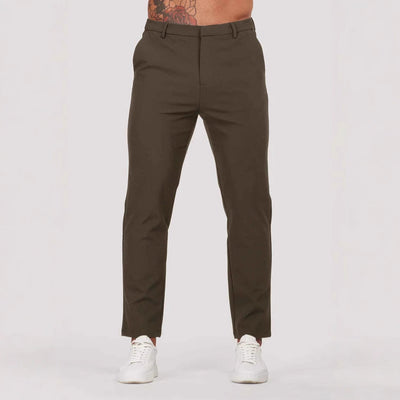 Pantalones de Vestir Casuales Lisos para Hombre - Multiusos Ejecutivos - Image 4