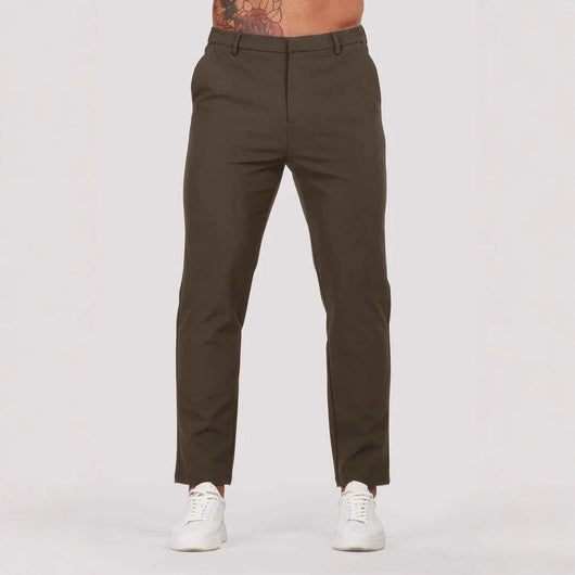 Pantalones de Vestir Casuales Lisos para Hombre - Multiusos Ejecutivos - Image 4