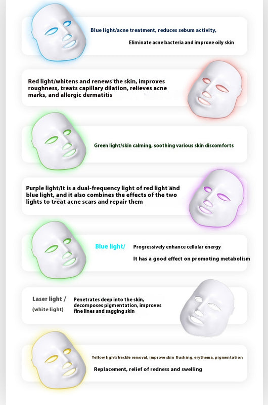 Dispositivo de Oxigenación Facial con Luz LED y Función de Mesoterapia - Image 12