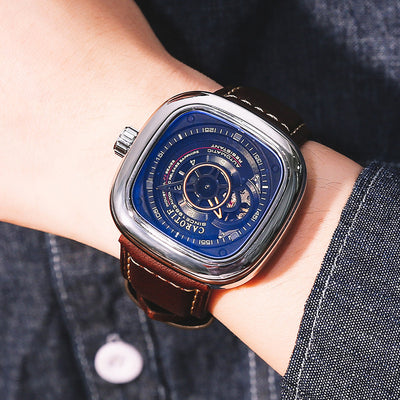 Reloj Mecánico Automático Cuadrado Hueco para Hombre - Estilo Hot Blast Dunk - Image 4