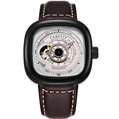 Reloj Mecánico Automático Cuadrado Hueco para Hombre - Estilo Hot Blast Dunk - Image 9