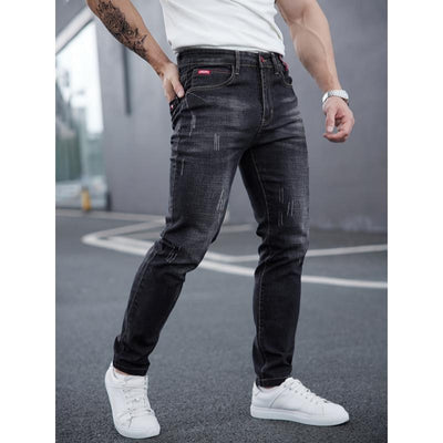 Jeans Rotos para Hombre con Detalles Desgarrados - Image 3