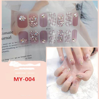 Stickers de Uñas 3D Sin Horno - Impermeables y Duraderos - Image 9