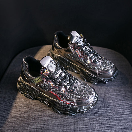Zapatillas Deportivas Casuales Plataforma con Malla Transpirable - Image 3
