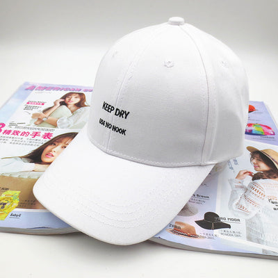 Gorra de Béisbol Estilo Coreano con Bordado de Letras y Visera Curva - Image 11