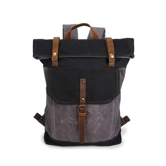 Mochila Vintage Retro de Cuero - Image 6