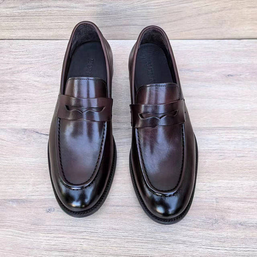 Mocasines Artesanales para Hombre, Estilo Británico Transpirable - Image 11