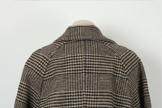 Abrigo de Lana Gruesa para Mujer - Otoño e Invierno - Image 14