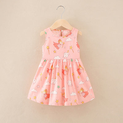 Vestido Falda Línea A para Niñas - Tallas Pequeña y Mediana - Image 7