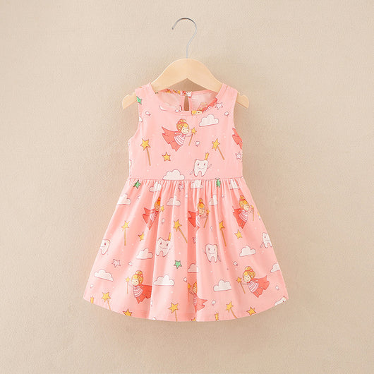 Vestido Falda Línea A para Niñas - Tallas Pequeña y Mediana - Image 7