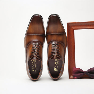 Zapatos de Cuero para Hombre - Elegancia Casual y Profesional - Image 14