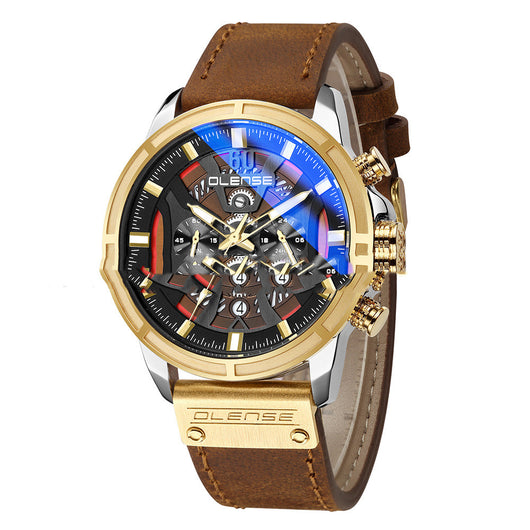 Reloj Casual con Correa Negra Resistente al Agua - Image 6