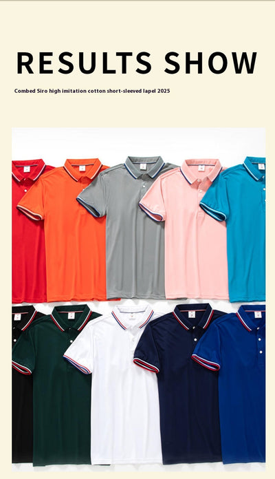 Polo Clásico de Rayas con Cuello Solapa - Manga Corta - Image 20