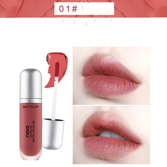 Lacquer Labial Mate Velvet Cream NOVO - Acabado Profesional de Larga Duración