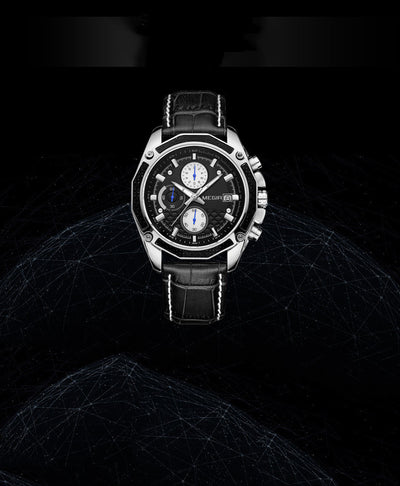 Reloj de Cuero Multifuncional para Hombre - Image 10