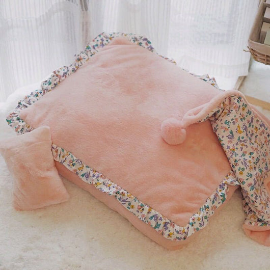 Cama Térmica para Perros Pequeños y Medianos con Funda Removible
