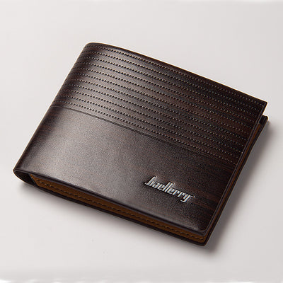 Billetera Horizontal para Hombre - Diseño Casual