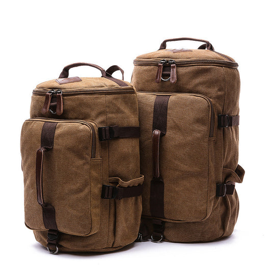 Mochila Cilíndrica para Laptop - Bolsa de Trabajo y Viaje